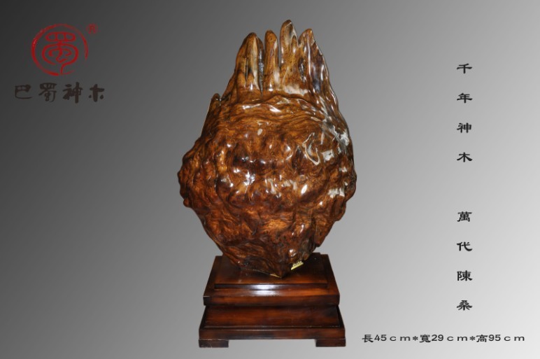 千年烏木金絲楠樹(shù)瘤擺件