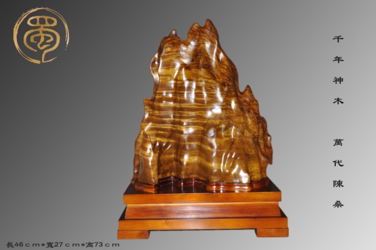烏木金絲楠自然擺件