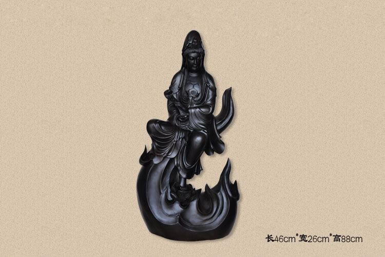 烏木如意觀音
